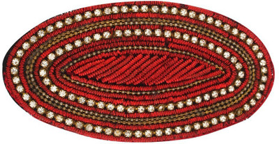 

Vama Fashions Indo Western Wedding Bridal Party Wear Hair Pin(Red)