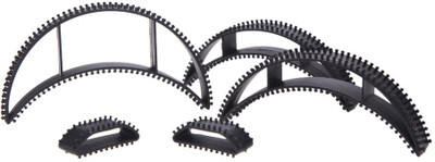 

Style Tweak Bumpits Volumizing Inserts - Set of 5 Hair Clip(Black)