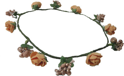 

Loops n knots tiara Head Band(Gold)
