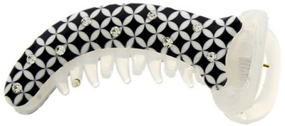 

Anuradha Art BN-145 Banana Clip(White, Black)