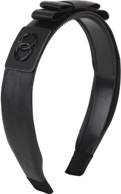 Fayon Fabulous Statement Black Bow Hair Band(Black)