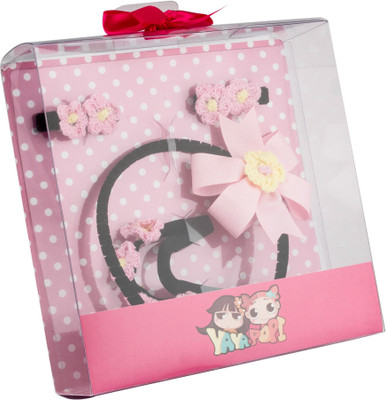 

Babies Bloom Pink Kitty Gift (Set Of 4) Hair Accessory Set(Pink, Brown)