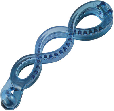 Sarah Oval Design Hair Claw(Blue)