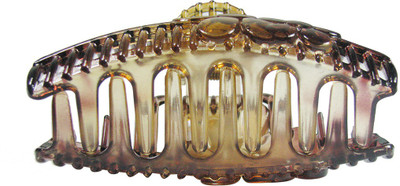 Collana korean hair clutchers with beautiful designs. Hair Claw(Brown)