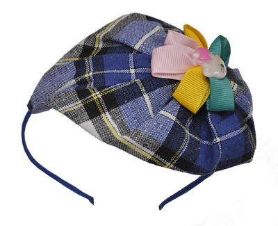 

Itz About U kids check Hair Band(Multicolor)