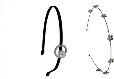

Sagunya Classy combo Hair Band(Silver)