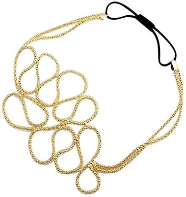 

Jewel Touch Alia Bhatt Style Head Band(Gold)