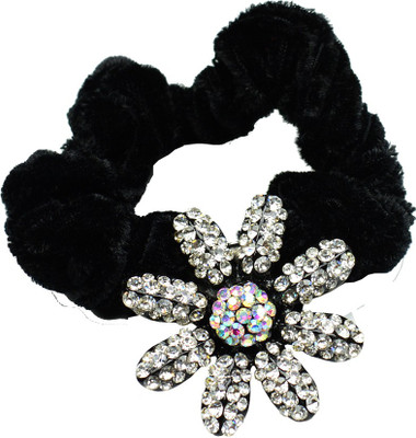 

Glitters Online Silver Colour American Diamond Hair Band(Silver)