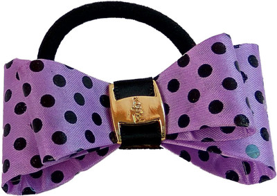 

Trendy Nuts Dotted Bow Rubber Band(Multicolor)