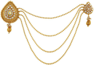 

Anuradha Art Stylish & Designer Trendy Bun Clip(Gold)