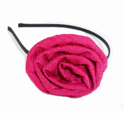 

Shubh 4u Flower Hair Band(Red, Pink)