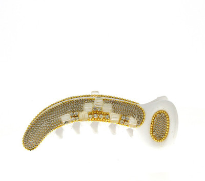 

Anuradha Art Stylish Banana Clip(White)