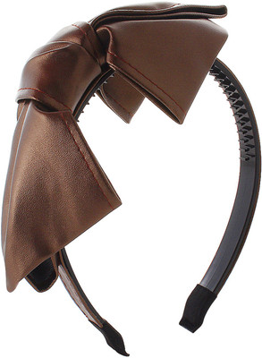 

Fayon Daily Casual Work Brown Bowknot Hair Band(Brown)