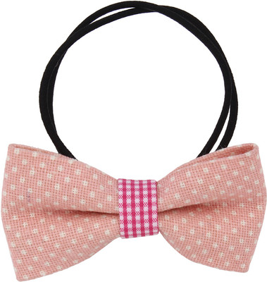 

Fayon Funky Fashion Light Pink Bow Style Rubber Band(Pink)