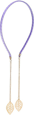 

Pink Rose Princess Charm Hair Band(Purple, Gold)