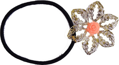 

Bows Are Wows Thin Elastics Rubber Band(Black, Gold)