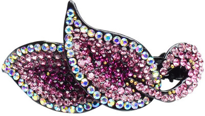 

Glitters Online Pink Colour American Diamond Hair Clip(Pink)