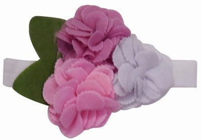 

Pinkblueindia Beautiful Baby Flower with Soft Laces Head Band(Multicolor)