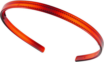 

Sarah Plain Plastic Hair Band(Red)