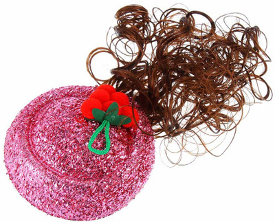 

Jewel Touch Children'S Fashion Lovely Cool Hat Hair Clip(Pink)