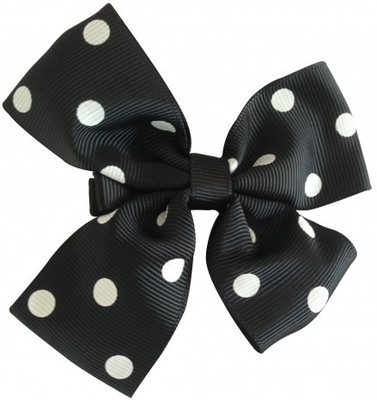 NeedyBee Flower Hair Clip(Black, White) Flipkart