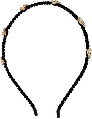 

Anuradha Art Stylish Head Band(Black, White)