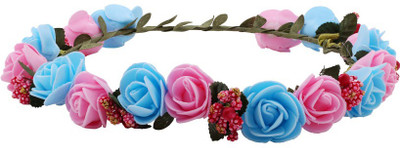 

Loops n knots Princess Flora Head Band(Multicolor)