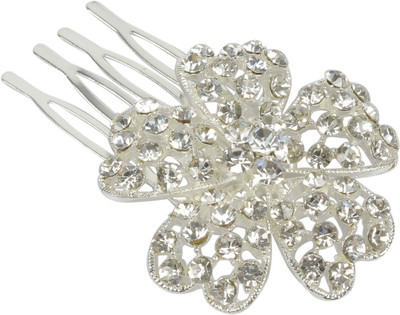 

Muchmore Gorgeous Beautiful Style Fashion Hair Clip For Women Gift Jewelry Hair Clip(White)