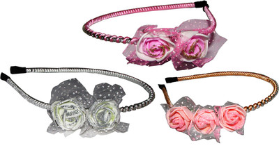 

GD Floral Hairbands Hair Accessory Set(Multicolor)