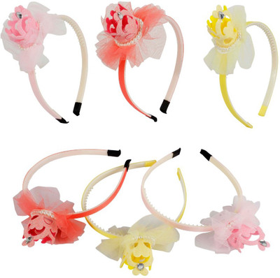 

Muchmore Baby Girl Knot Ribbon Hair Band Pack of 3 Hair Band(Multicolor)