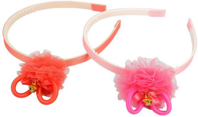

Muchmore Charming Princess Look Tiara Crown Cute Hair Accessory For Girls & Kids Hair Band(Multicolor)
