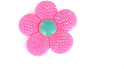

Viva Fashions Sun flower acrylic side Hair Clip(Pink)