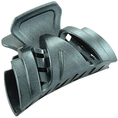 

Linda Fashion Linda Fashion Jaw Clip, Silver and Black , 12 Count Hair Clip(Black)