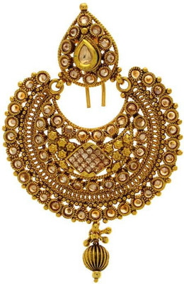

Anuradha Art ZHB-572 Hair Pin(Gold, White)