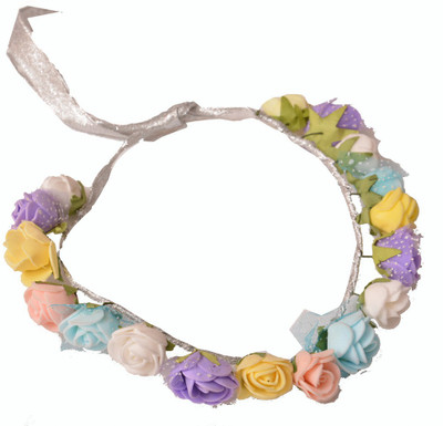 

Loops n knots Tiara Head Band(Multicolor)