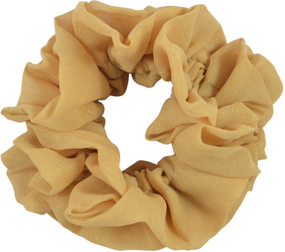 

Sarah Solid Shimmer Rubber Band(Beige)