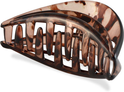 

Sarah Plastic Clutcher Hair Claw(Brown)