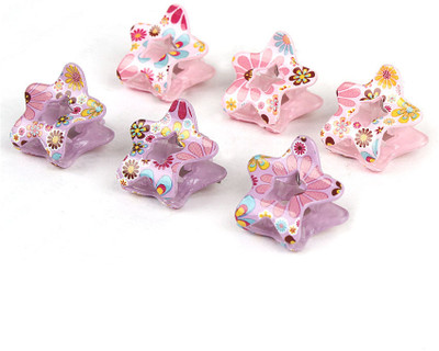 

Trendy Baubles Premier Collection Hair Claw(Pink, Purple)
