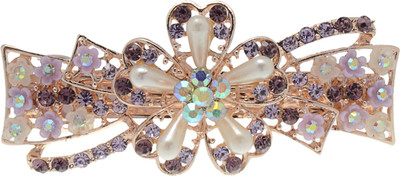 

The Ethnic Wears Ethnic yet modern Back Pin(White, Brown, Purple)