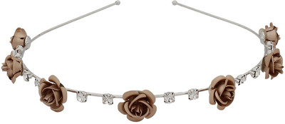 

Blueberry Floral Hair Band(Silver)