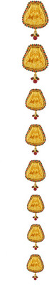 

Vama Fashions Traditional Hair Pin(Gold)