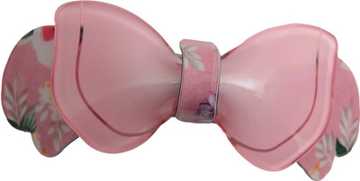 

Taj Pearl Designer Hair Clip(Pink)