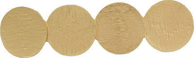 

Blueberry Round Metal Hair Clip(Gold)