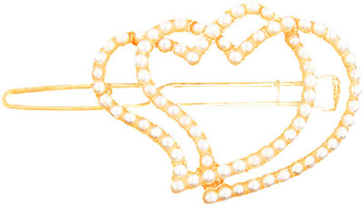 

Young & Forever Connected Heart Hair Pin(Gold)