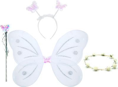 

Aarika Pari Hair Band, Hair Accessory Set(White)