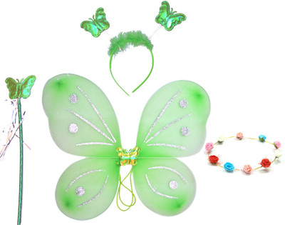 

Aarika Pari Hair Band, Hair Accessory Set(Green)