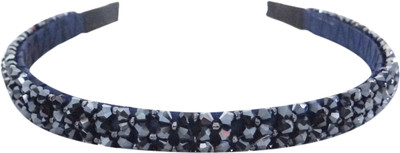 

Vogue Limited Edition Crystal Beaded Fancy Party Hair Band(Blue)