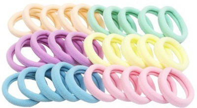 

One Personal Care Charming Colorsplash Scrunchies Rubber Band, Hair Accessory Set(Multicolor)