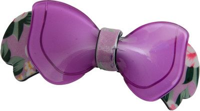 

Taj Pearl Designer Hair Clip(Purple)