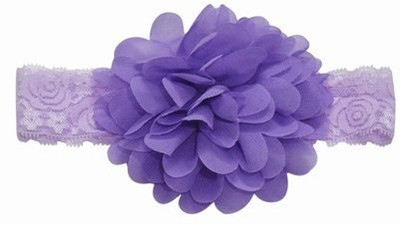 

Pinkblueindia Comfortable and Stylish Beautiful Net Flower Head Band(Purple)